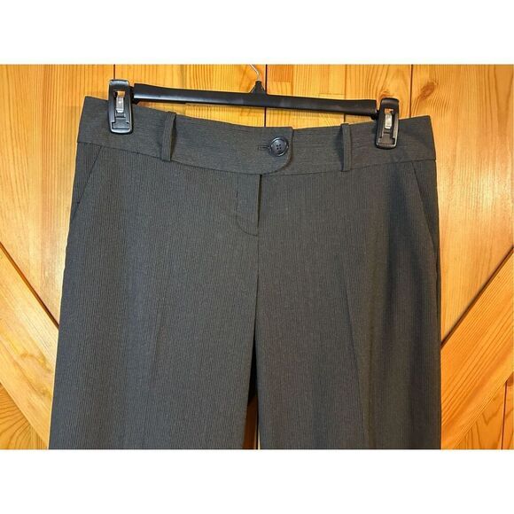 The Limited Pants Women Size 10 Cassidy Fit Gray Striped Classic Office Wear (81 - Picture 3 of 8